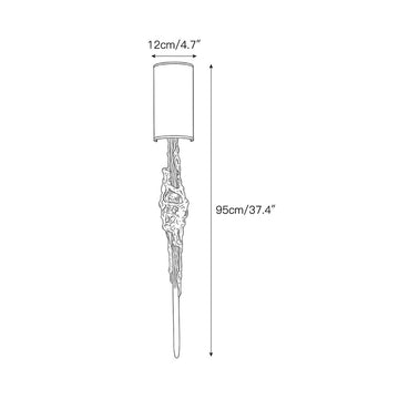 Fusion Wall Sconce – detail 3 — Dimension drawings 1