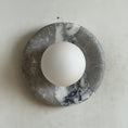 Load image into Gallery viewer, Orli Black Marble Sconce
