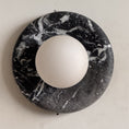 Load image into Gallery viewer, Orli Black Marble Sconce
