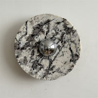 Calacatta Round Marble Wall Sconce