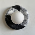 Load image into Gallery viewer, Orli Black Marble Sconce
