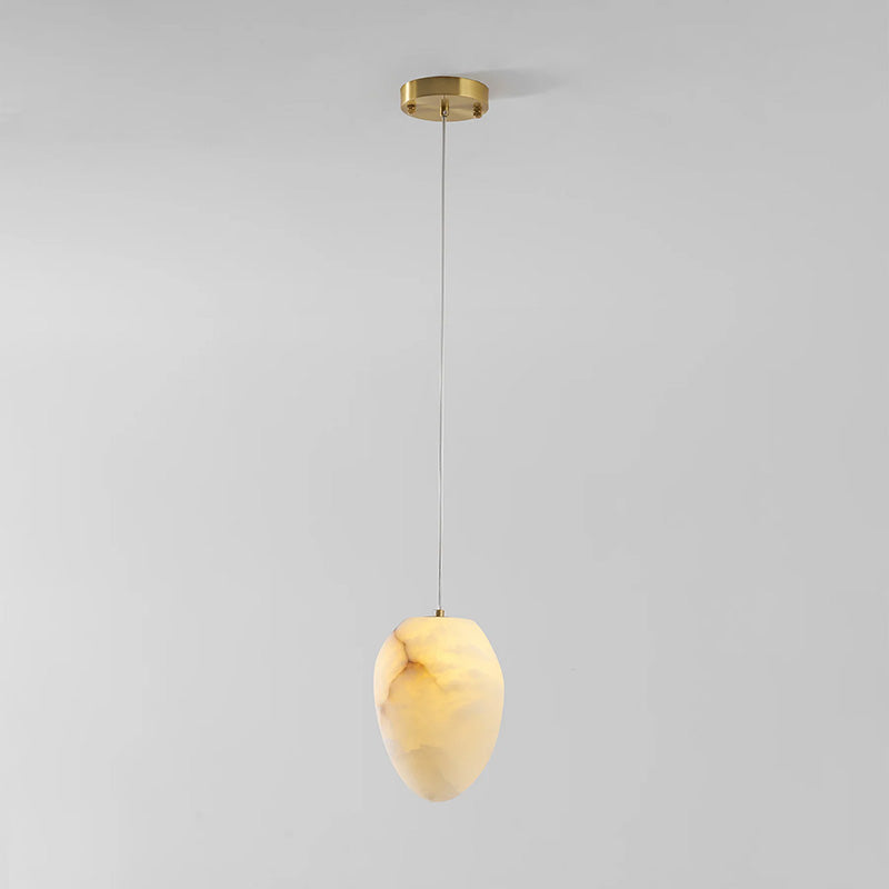 Galet Alabaster Pendant Light