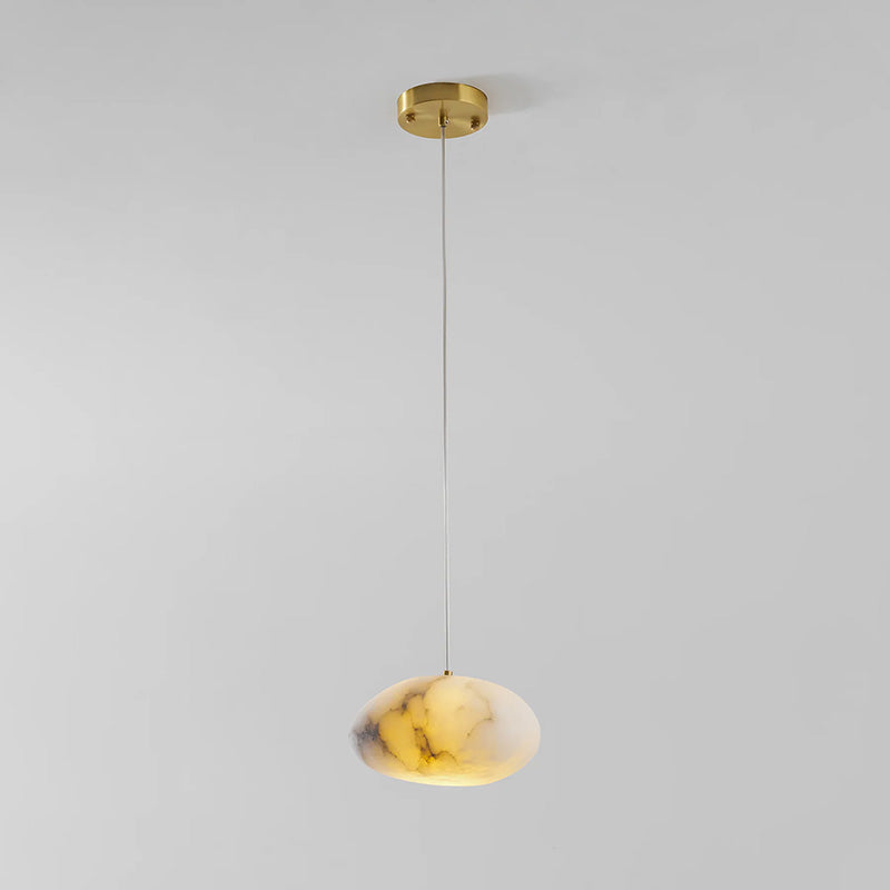 Galet Alabaster Pendant Light