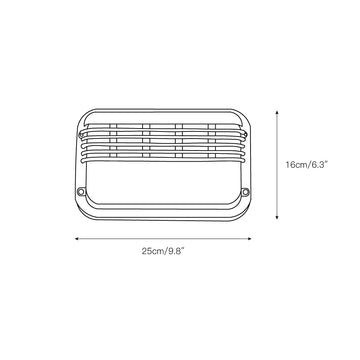 Garden Trading Chatham Outdoor Sconce – detail 10 — Dimension drawings 6