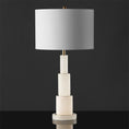 Load image into Gallery viewer, Gardiner Alabaster Table Lamp
