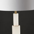 Load image into Gallery viewer, Gardiner Alabaster Table Lamp
