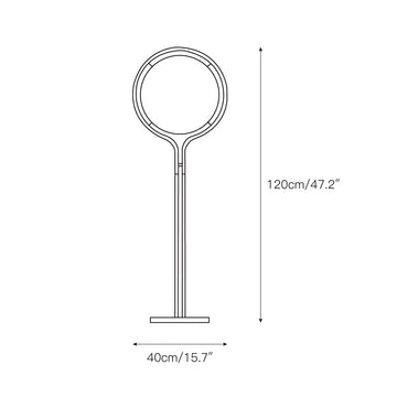 Garrault-Delord Floor Lamp – detail 3 — Dimension drawings 1