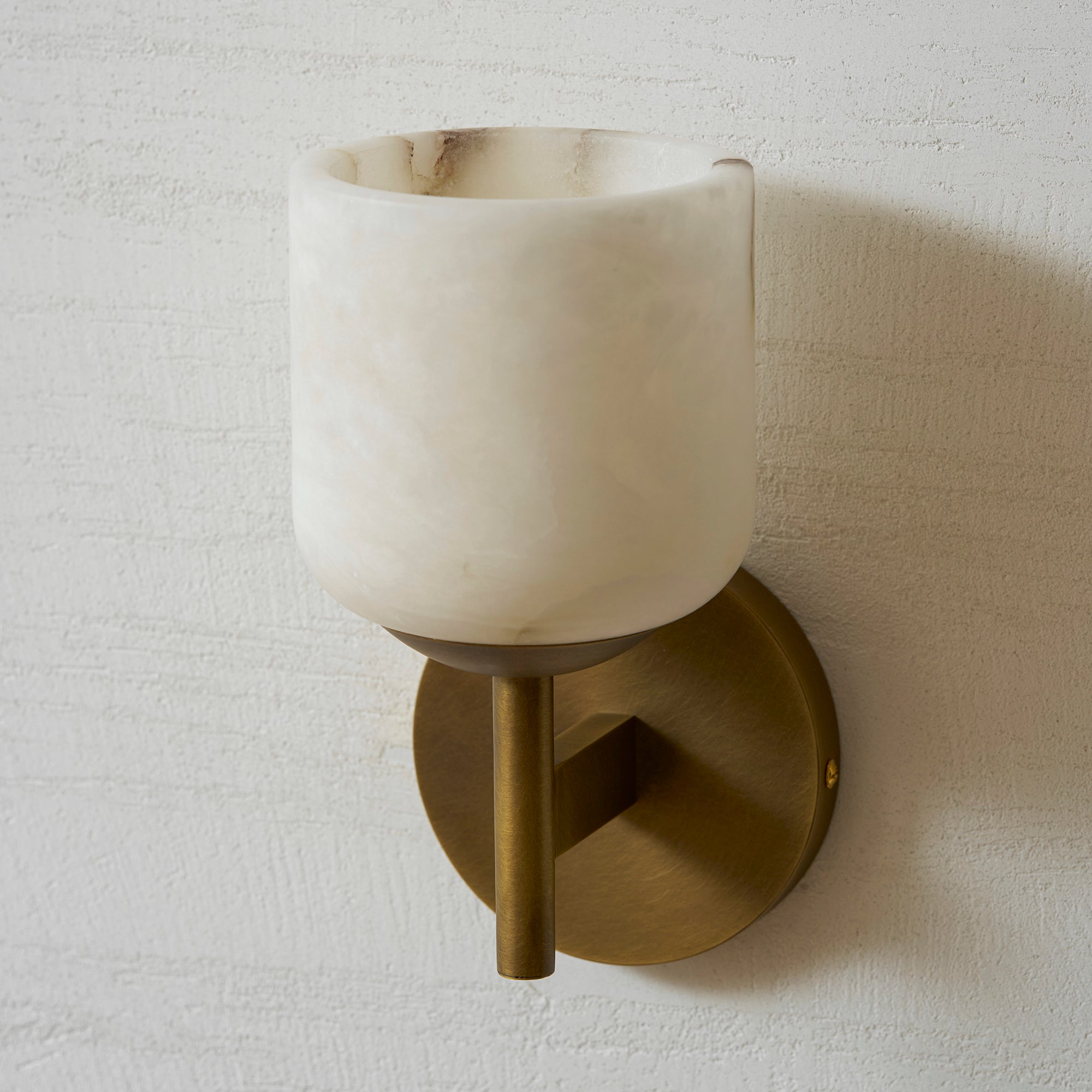 Garrison Alabaster Wall Sconce