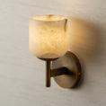 Load image into Gallery viewer, Garrison Alabaster Wall Sconce
