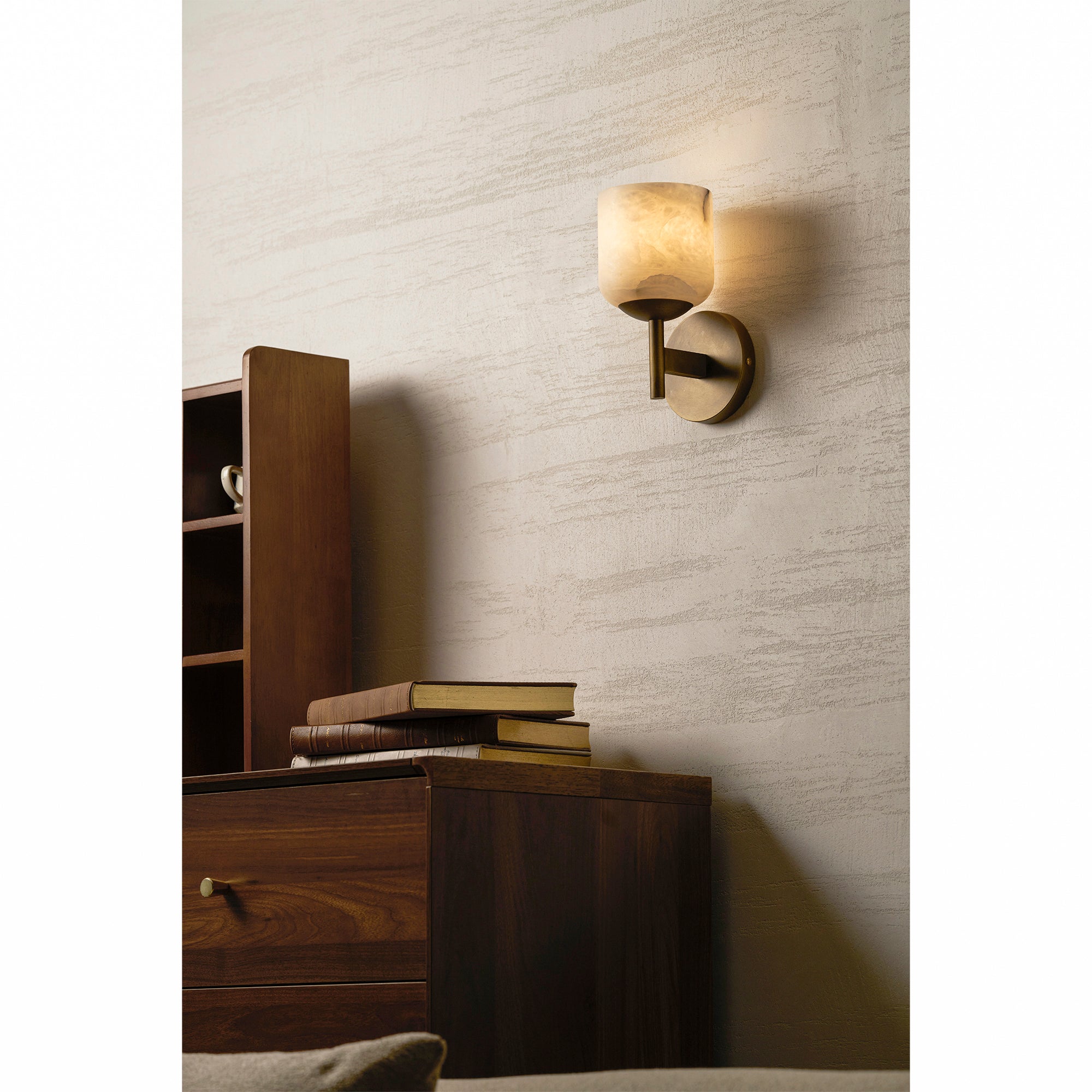Garrison Alabaster Wall Sconce