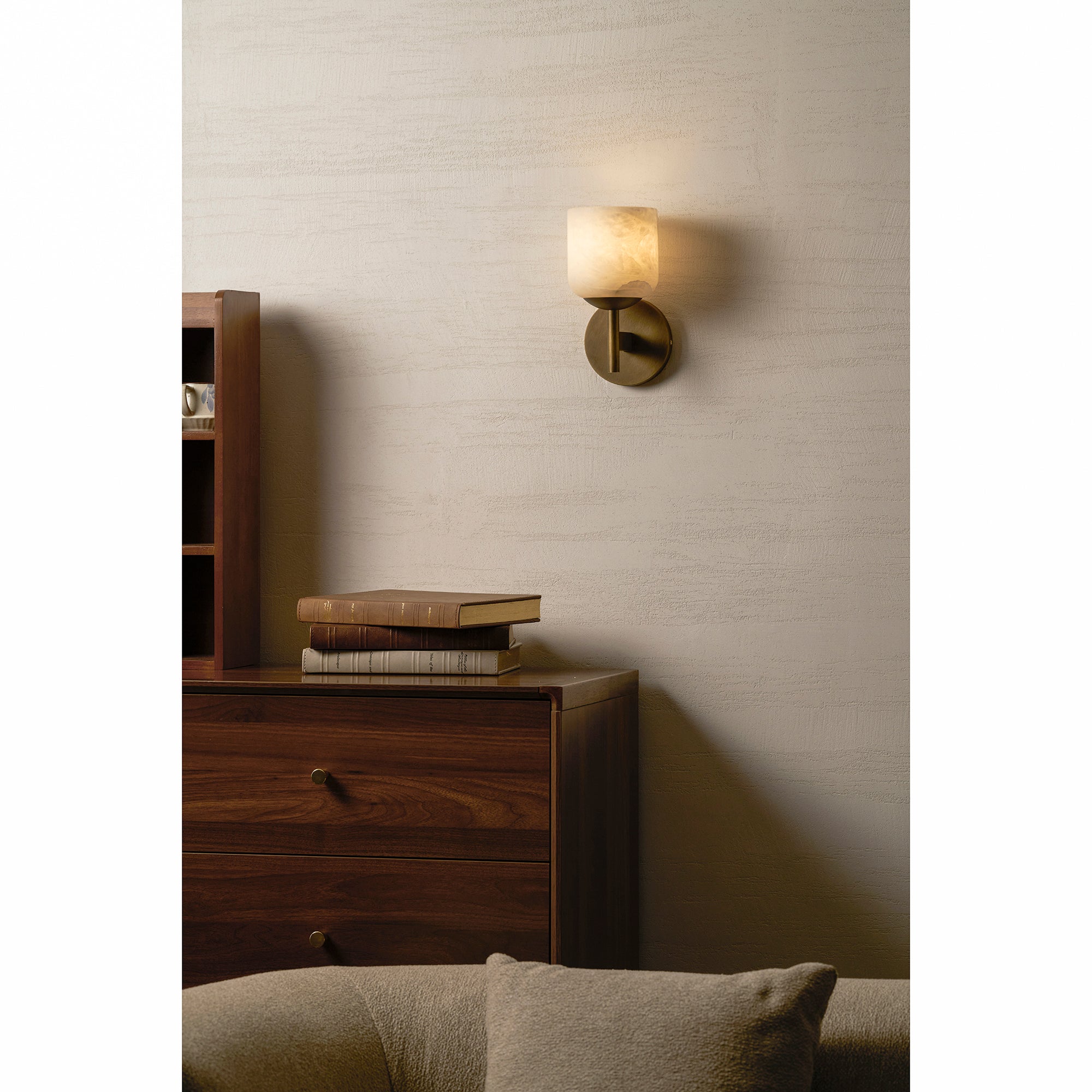 Garrison Alabaster Wall Sconce