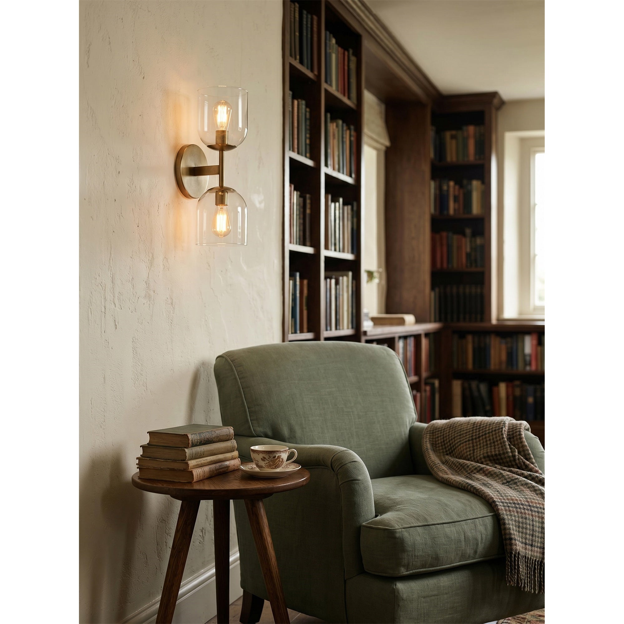 Garrison Glass Wall Sconce