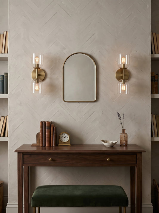 Garrison Glass Wall Sconce