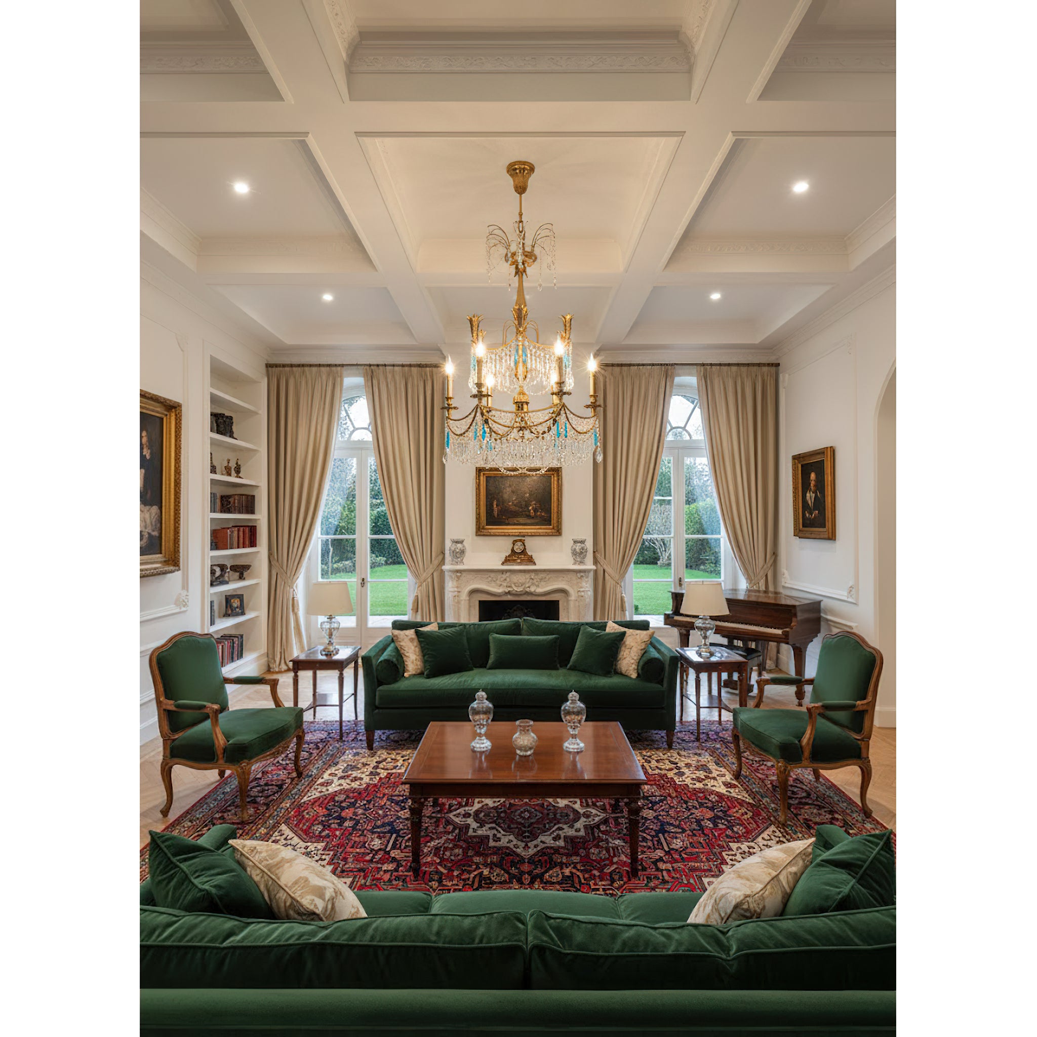 Genovese Crystal Chandelier