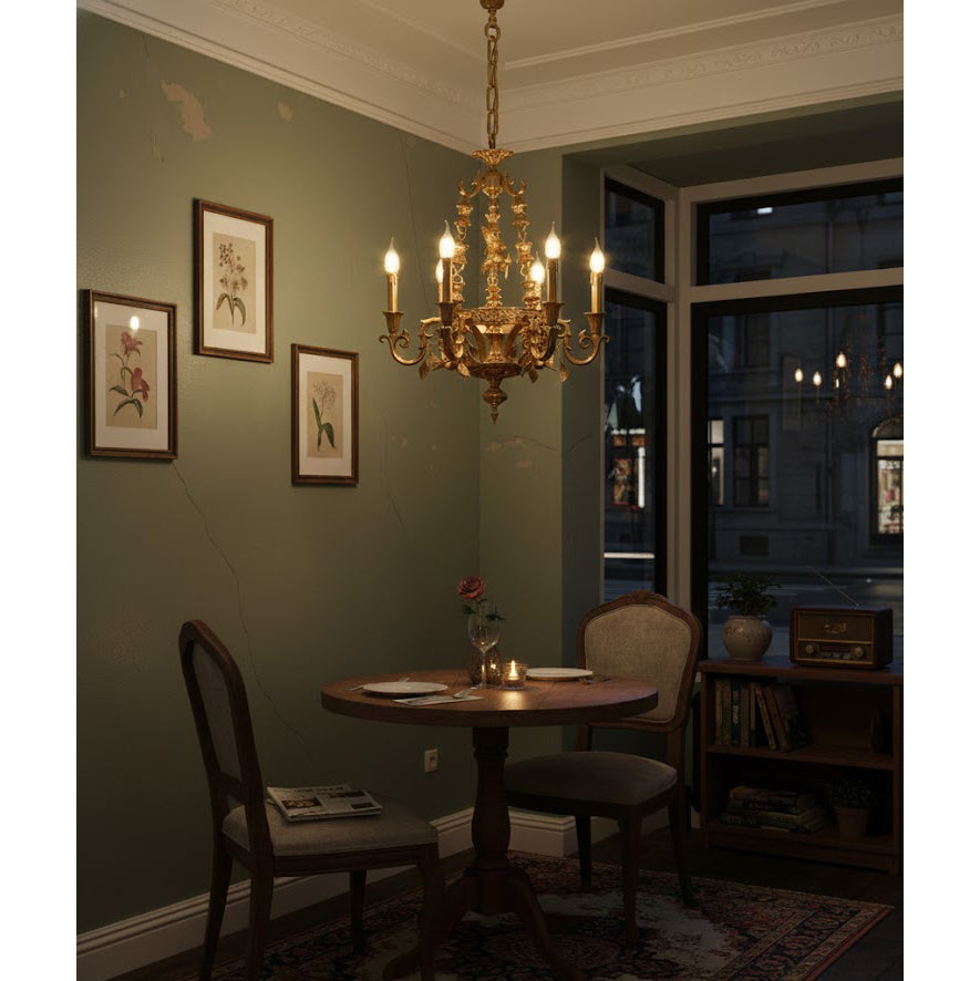 Genualdi Brass Chandelier