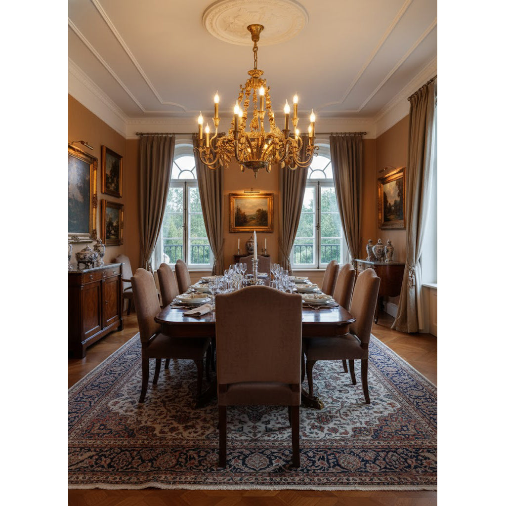 Genualdi Brass Chandelier