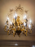 Load image into Gallery viewer, Genualdi Brass Chandelier
