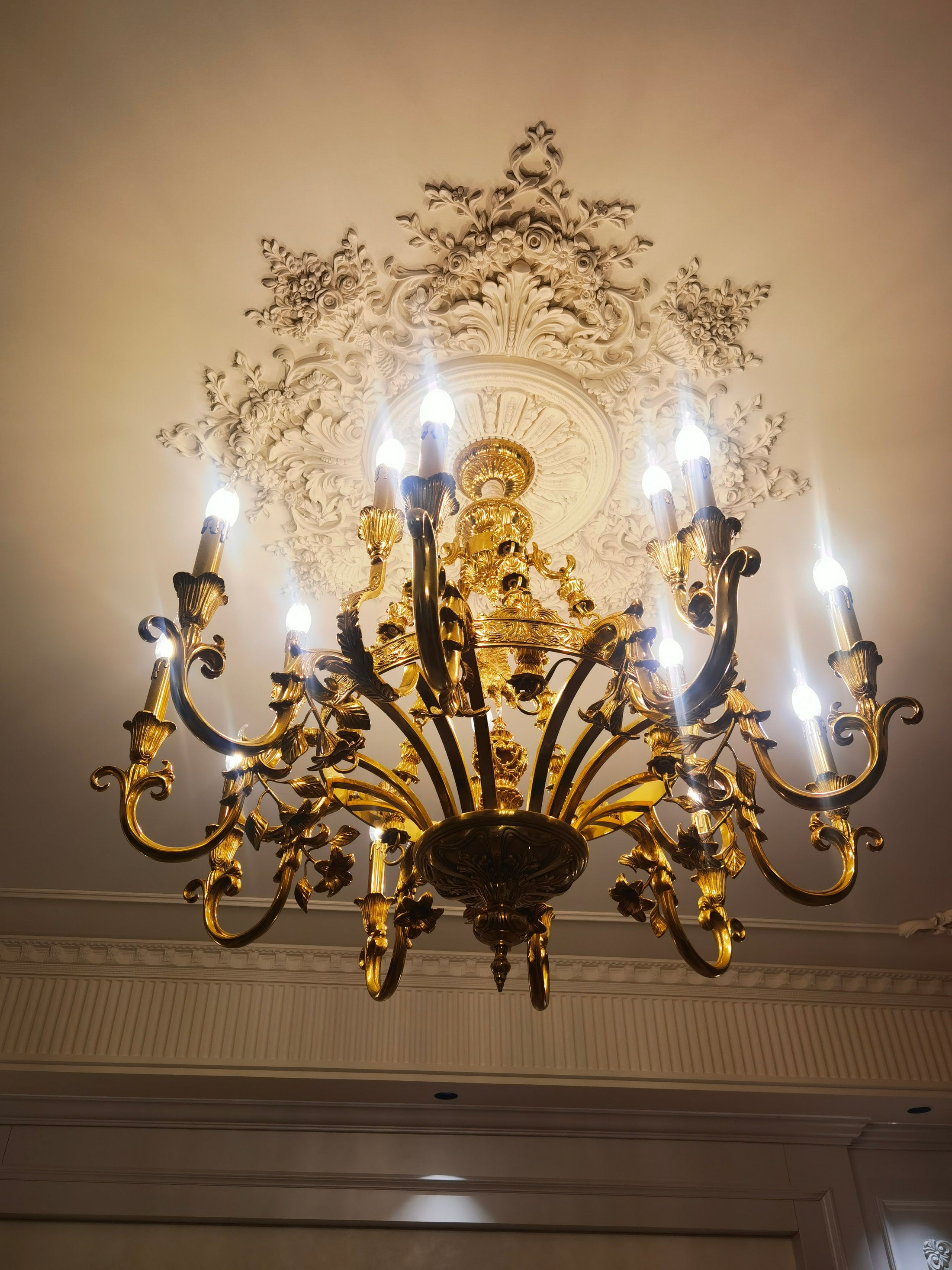 Genualdi Brass Chandelier
