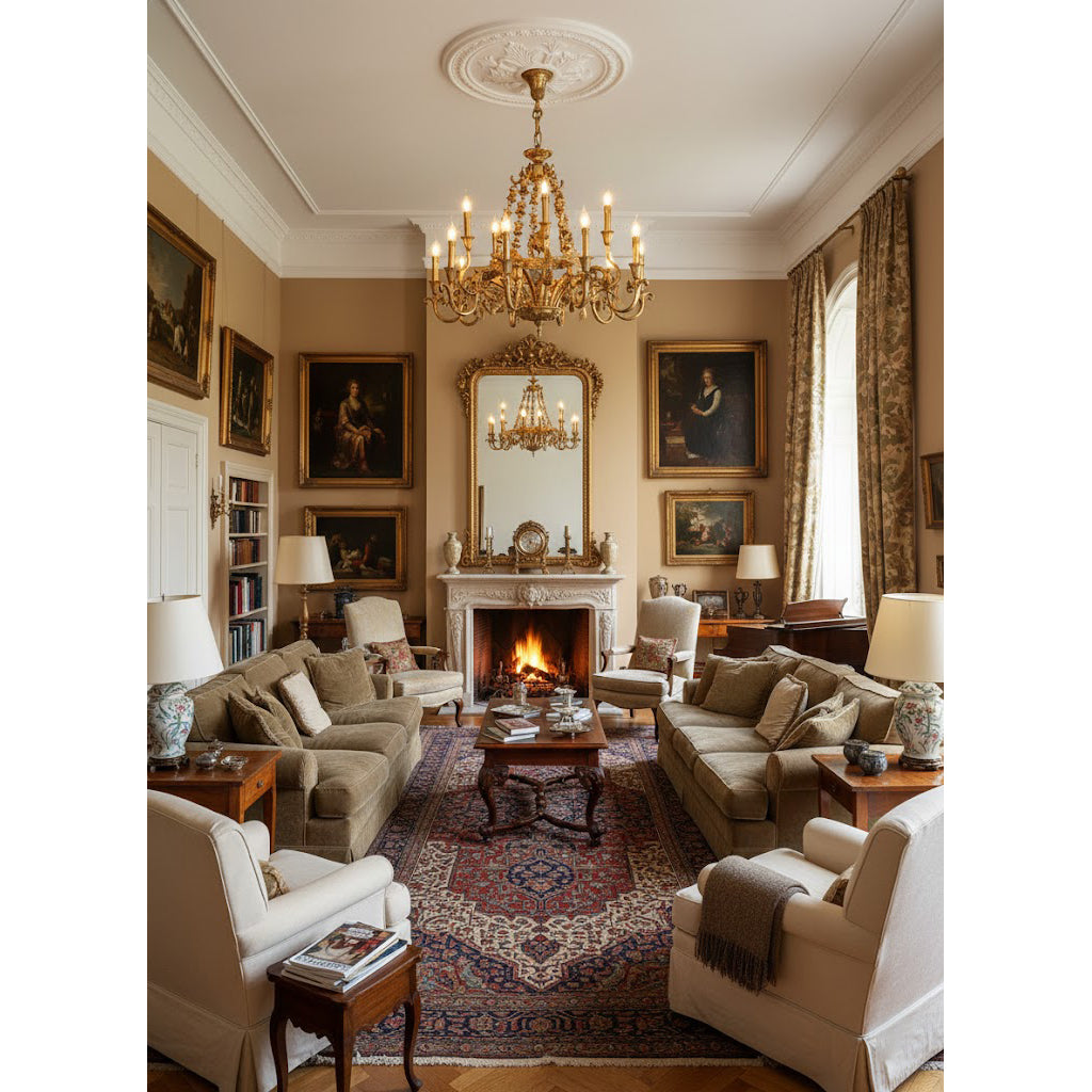 Genualdi Brass Chandelier