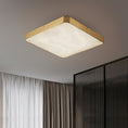 Load image into Gallery viewer, Geometric Alabaster Recessed Ceiling Light
