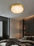 Load image into Gallery viewer, Geometric Alabaster Recessed Ceiling Light
