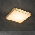 Load image into Gallery viewer, Geometric Alabaster Recessed Ceiling Light
