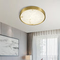 Load image into Gallery viewer, Geometric Alabaster Recessed Ceiling Light
