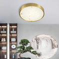 Load image into Gallery viewer, Geometric Alabaster Recessed Ceiling Light
