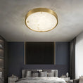 Load image into Gallery viewer, Geometric Alabaster Recessed Ceiling Light
