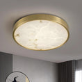 Load image into Gallery viewer, Geometric Alabaster Recessed Ceiling Light
