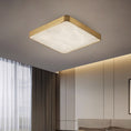 Load image into Gallery viewer, Geometric Alabaster Recessed Ceiling Light
