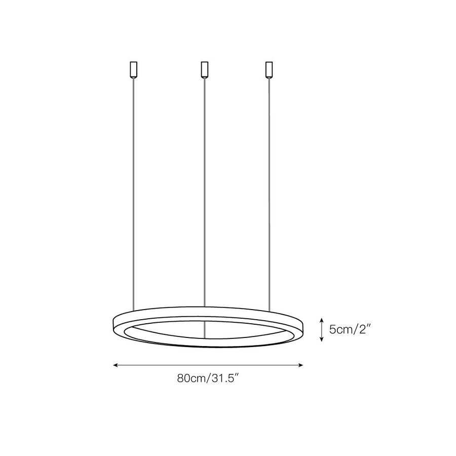 Gianni Chandelier – detail 6 — Dimension drawings 3
