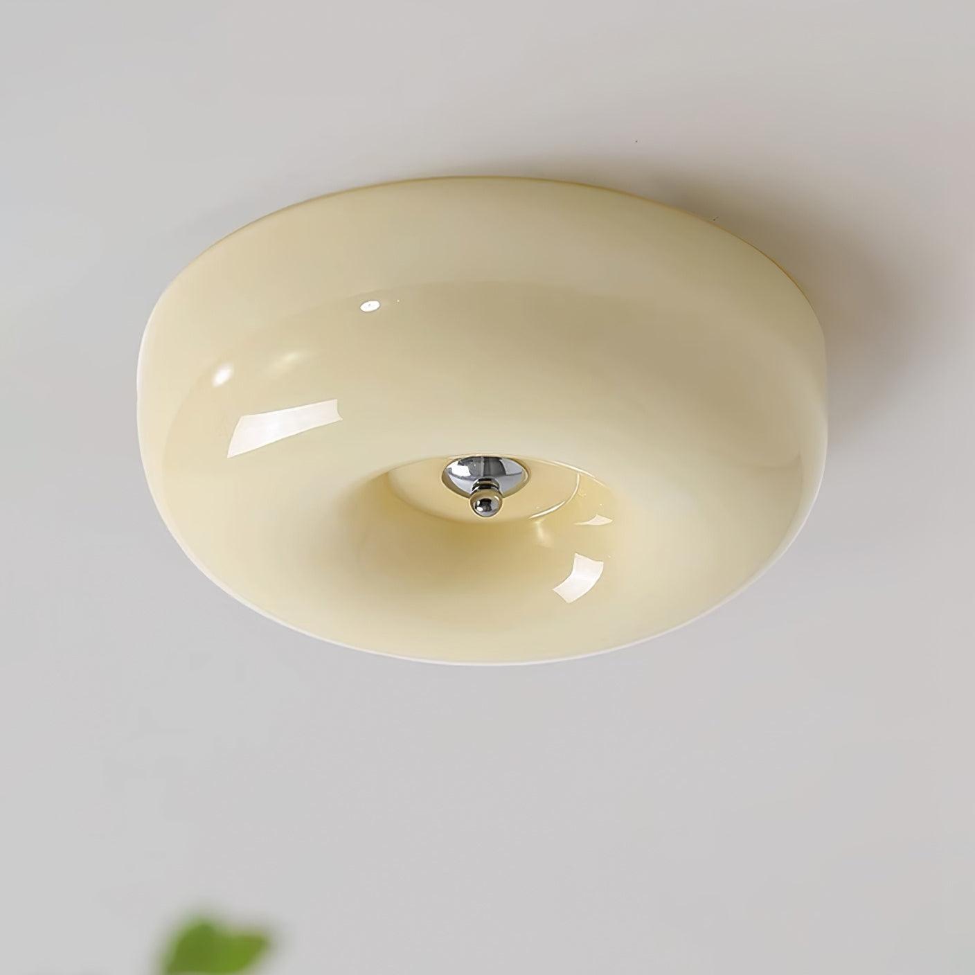 Glass Button Ceiling Lamp