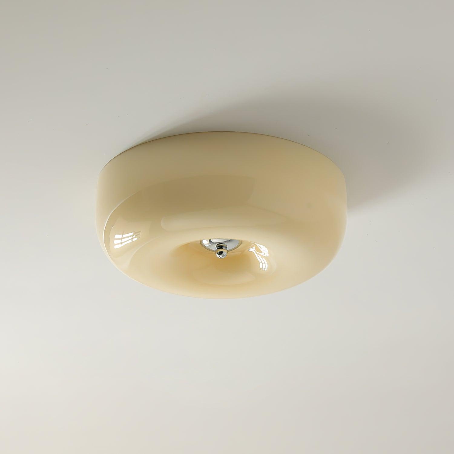 Glass Button Ceiling Lamp