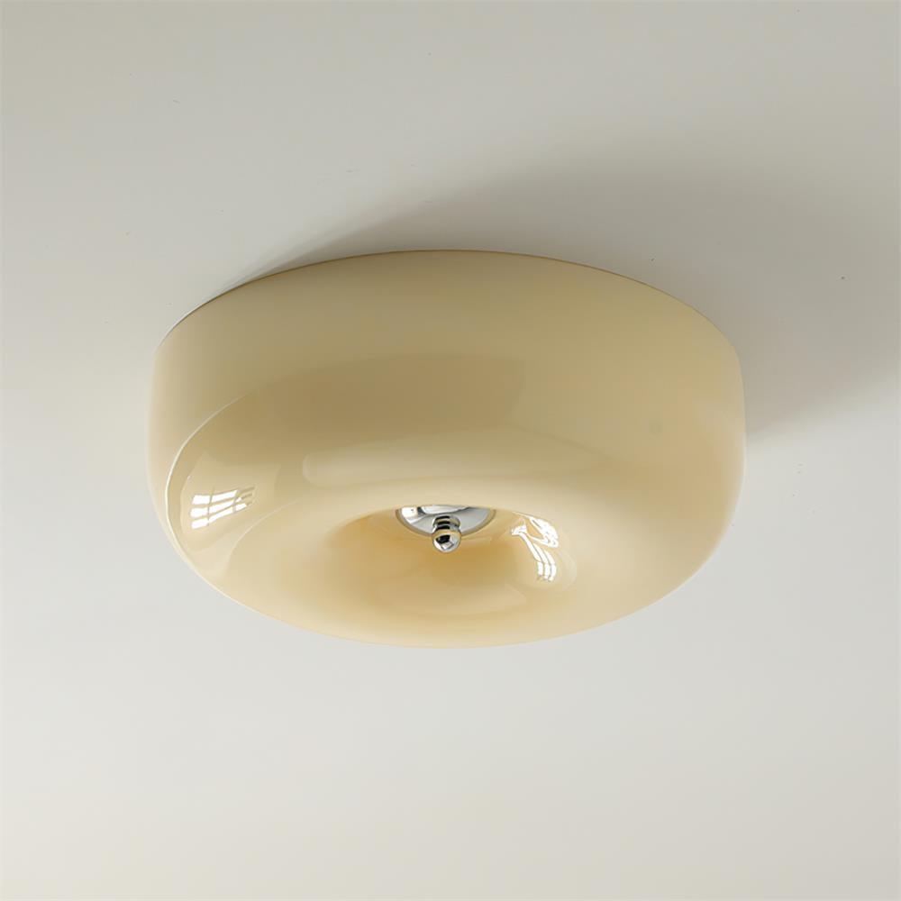 Glass Button Ceiling Lamp