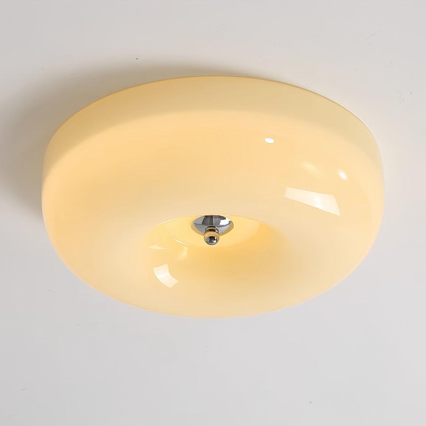 Glass Button Ceiling Lamp