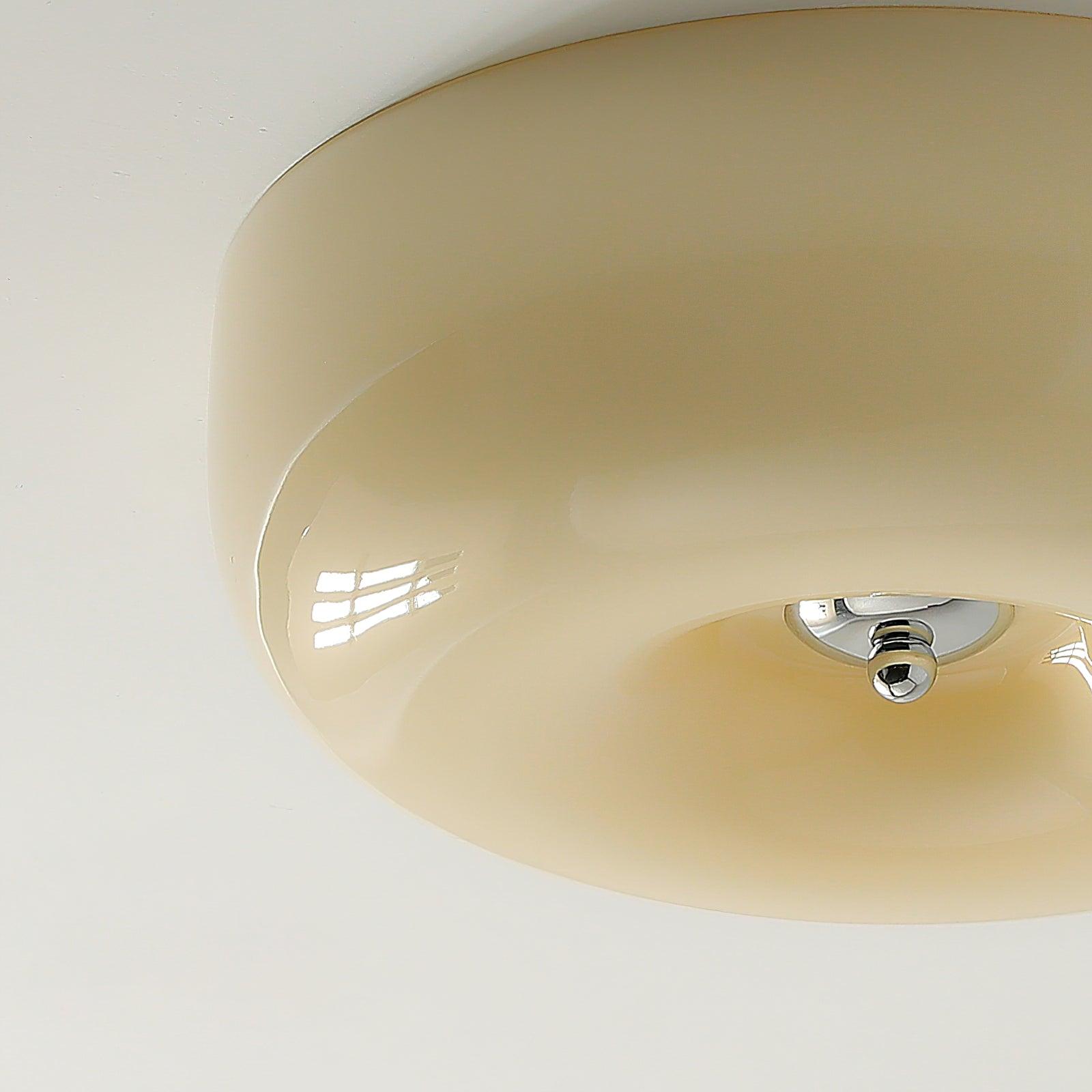 Glass Button Ceiling Lamp