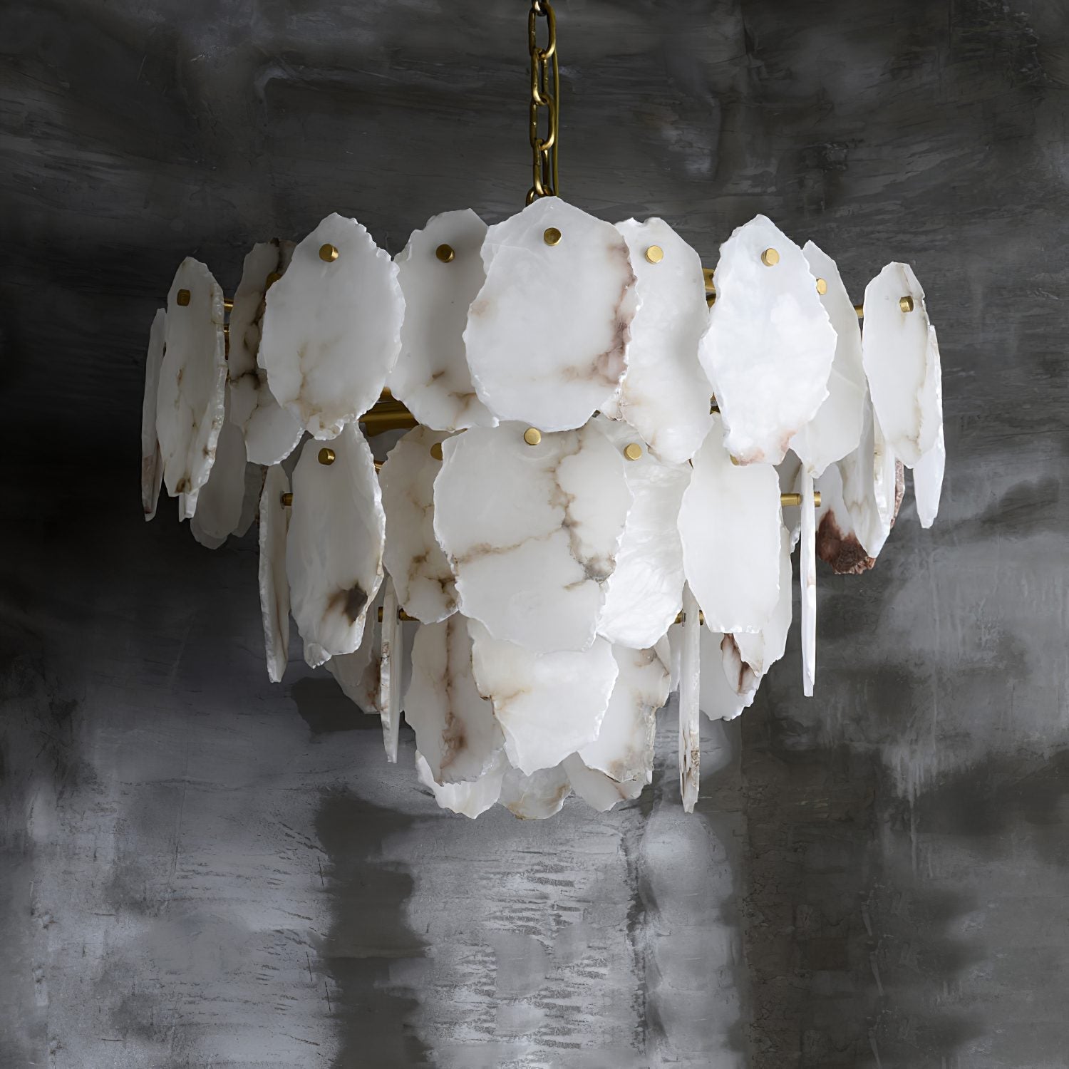 Gloire Alabaster Chandelier