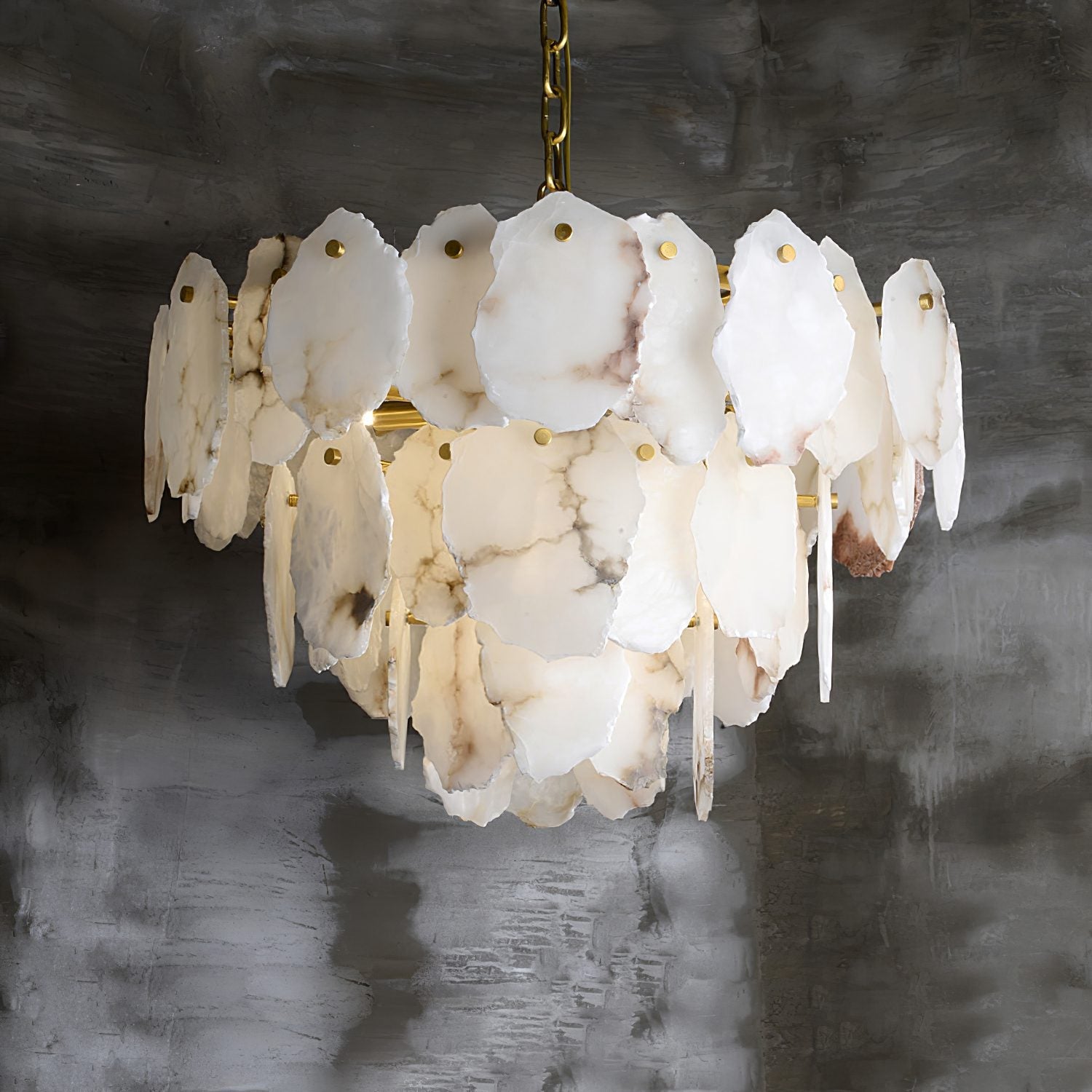 Gloire Alabaster Chandelier