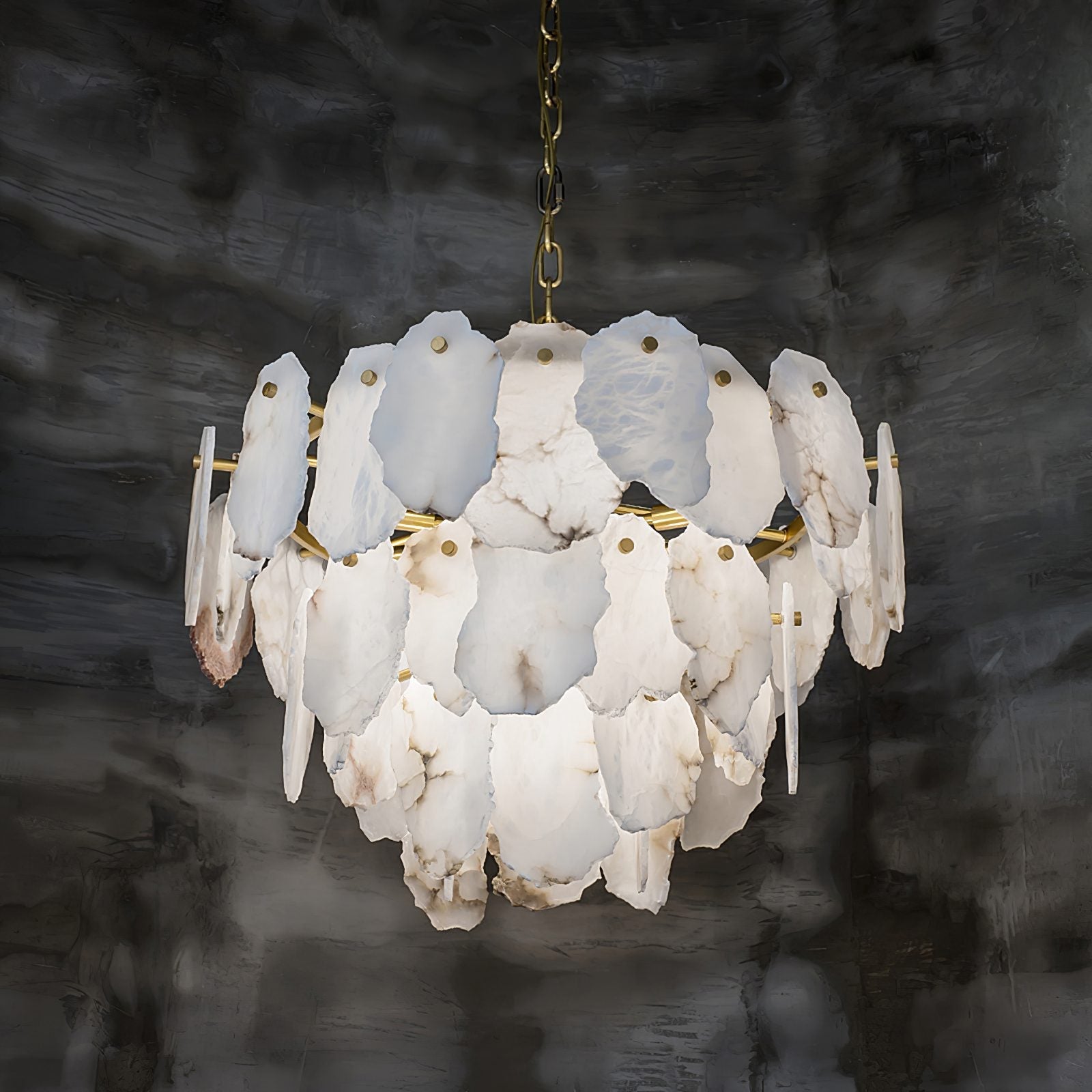 Gloire Alabaster Chandelier