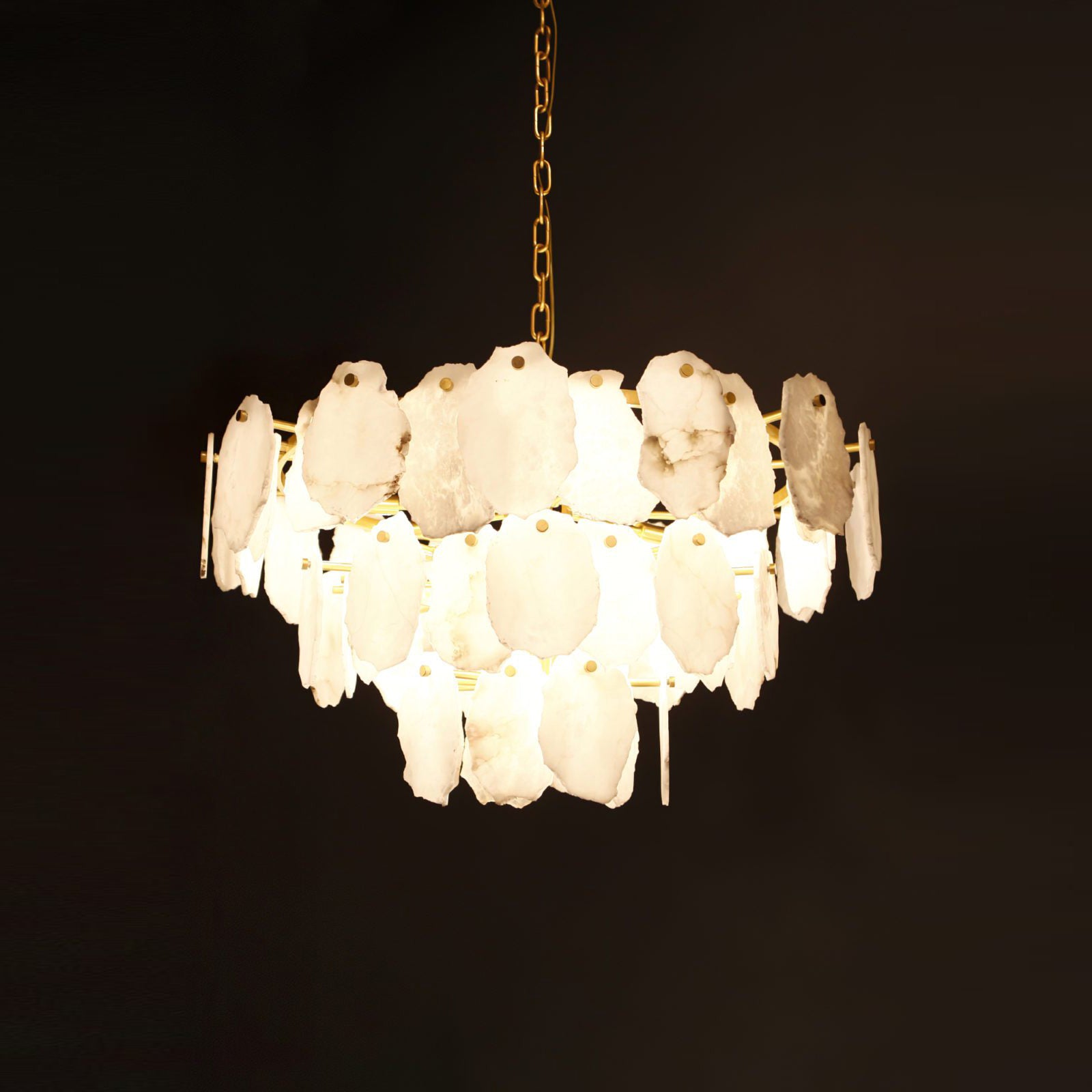 Gloire Alabaster Chandelier