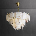 Bild in Galerie-Betrachter laden, Gloire Alabaster Chandelier
