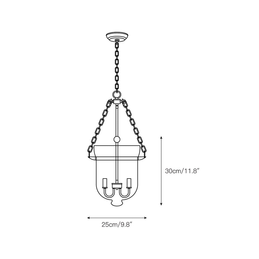 Golva Pendant Light – detail 3 — Dimension drawings 1