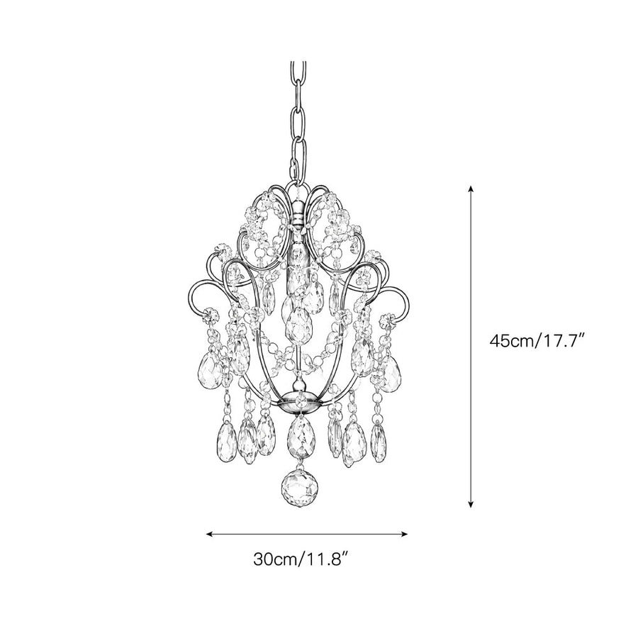 Gossly Crystal Chandelier – detail 3 — Dimension drawings 1