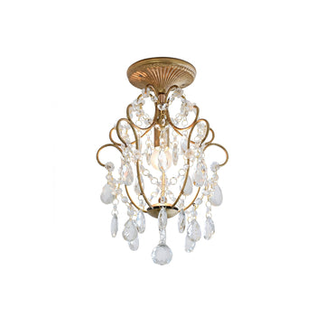 Gossly Crystal Ceiling Lamp — Dimension drawings 1
