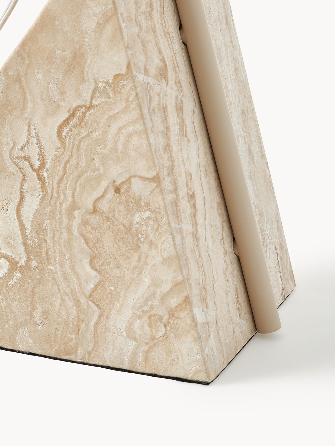 Grande Travertine Floor Lamp