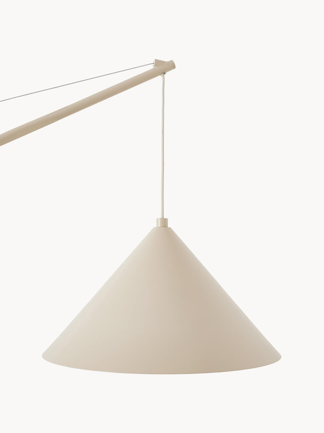 Grande Travertine Floor Lamp