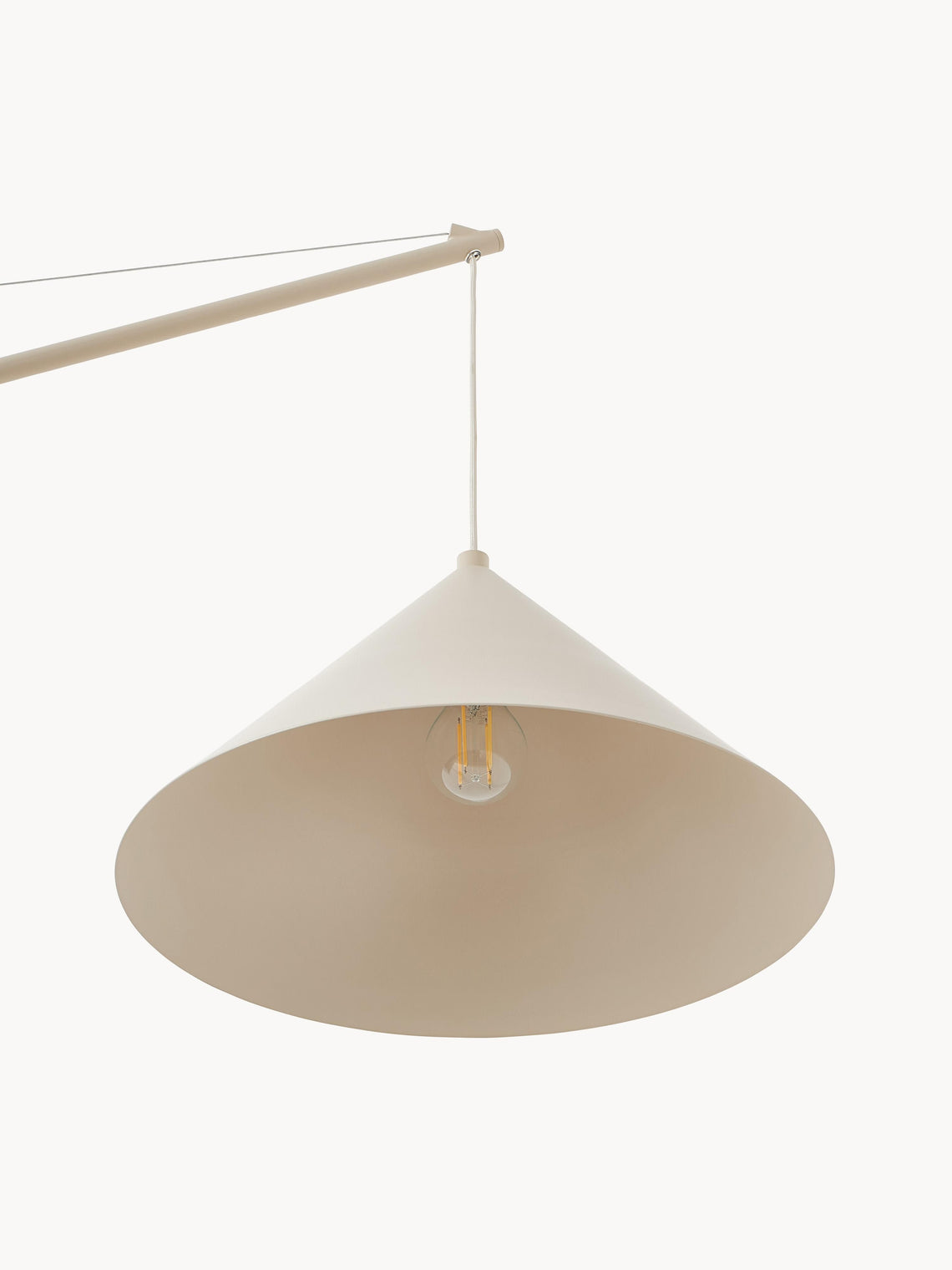 Grande Travertine Floor Lamp