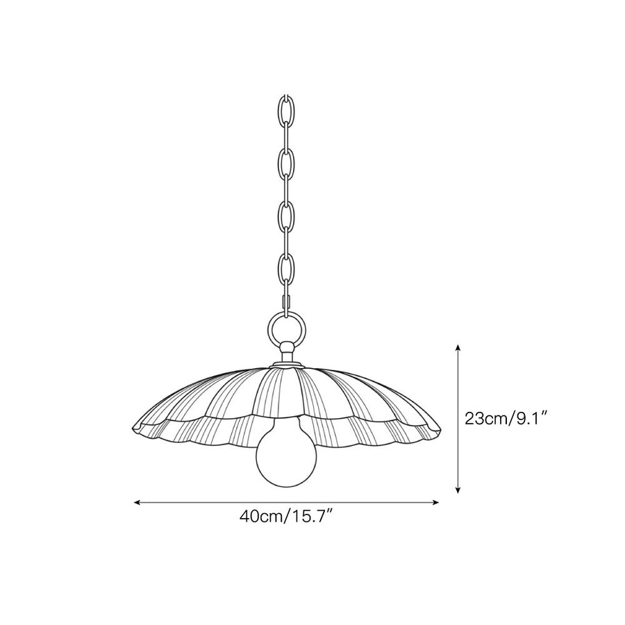 Lampada a sospensione Granduca — Dimension drawings 1