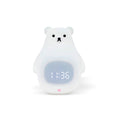 Load image into Gallery viewer, Great White Bear Alarm Clock Night Light (built-in battery)
